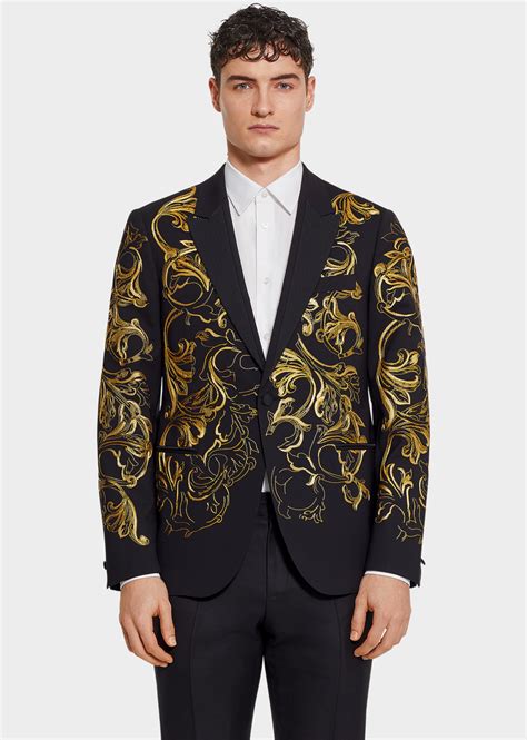 versace cheap suit|versace suit with design.